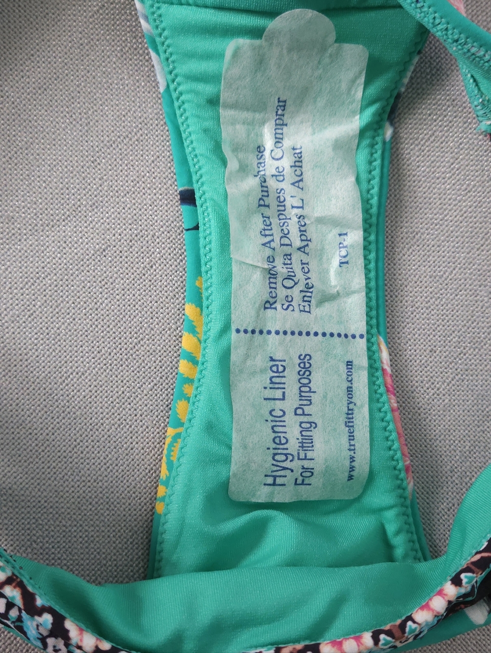 Seafolly Water Garden Multi Rouleau Brazilian Bikini Bottom 8 AU US 4 Evergreen - Picture 8 of 10
